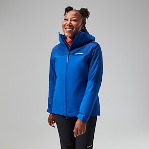 Highland Storm 3L Wasserdichte Jacken für Damen - Blau