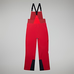 Women's MTN Arete Descend Gore-Tex Bib Pants - Red