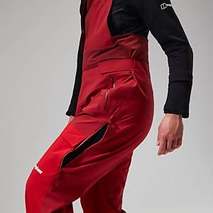 Women's MTN Arete Descend Gore-Tex Bib Pants - Red