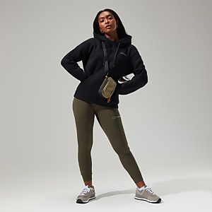 Women's Logo Hoody Black - 14