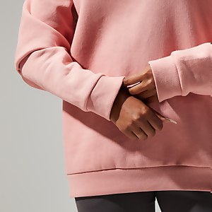 Women's Logo Crew Sweater Pink