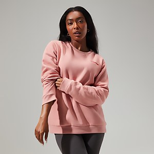 Women's Logo Crew Sweater Pink