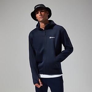 Men's Pravitale Mtn 2.0 Hooded Jacket Dark Blue/Blue - XS