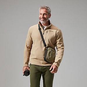 Prism Micro Polartec Half Zip Fleece für Herren - Naturfarben