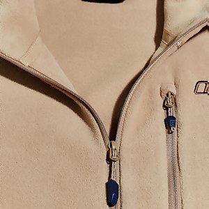 Prism Micro Polartec Half Zip Fleece für Herren - Naturfarben