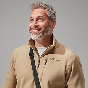 Prism Micro Polartec Half Zip Fleece für Herren - Naturfarben