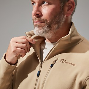 Prism Micro Polartec Half Zip Fleece für Herren - Naturfarben