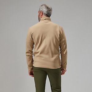 Prism Micro Polartec Half Zip Fleece für Herren - Naturfarben