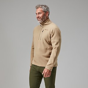 Prism Micro Polartec Half Zip Fleece für Herren - Naturfarben
