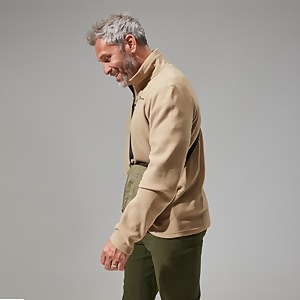 Prism Micro Polartec Half Zip Fleece für Herren - Naturfarben