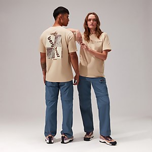 Unisex Lhotse Zine T-Shirt Natural - L