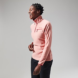 Prism 2.0 Micro Half Zip Fleece für Damen - Rosa