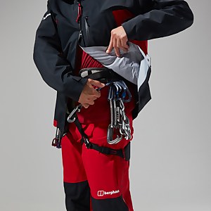 MTN Seeker Gore-Tex Jacken für Herren - Schwarz/Rot