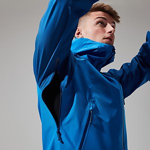 Men's Paclite Peak Vented Gore-Tex Jacket - Blue/Dark Blue