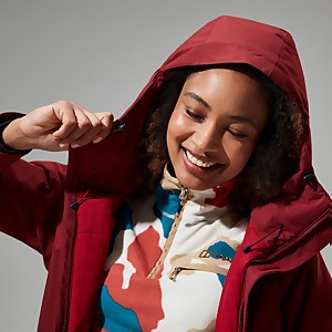 Women's Hinderwick Gore-Tex Jacket - Dark Red