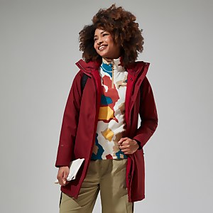 Women's Hinderwick Gore-Tex Jacket - Dark Red