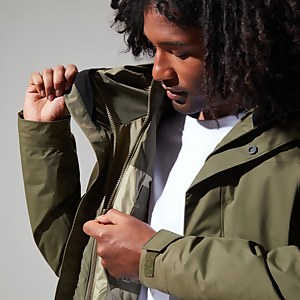 Men's Integer Gemini 4in1 Jacket - Dark Green