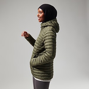 Nula Micro Jacket für Damen - Grün