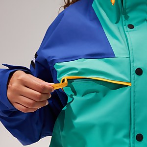 Unisex Tempest 89 Waterproof Jacket - Turquoise/Blue