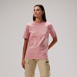 Unisex Aztec Block T-Shirt - Pink
