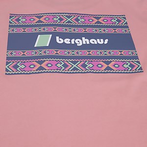 Unisex Aztec Block T-Shirt - Pink