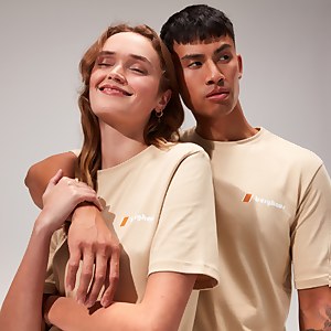 Unisex Aztec Block T-Shirt - Natural