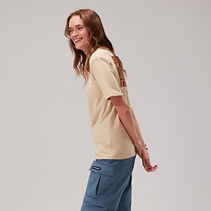 Unisex Aztec Block T-Shirt - Natural