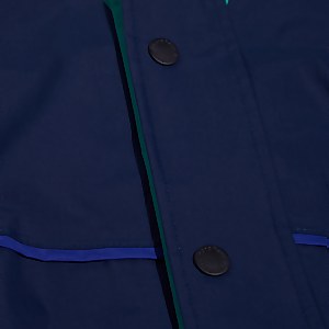 Women's Mayeurvate Waterproof Jacket - Dark Blue/Turquoise