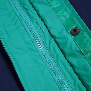 Women's Mayeurvate Waterproof Jacket - Dark Blue/Turquoise