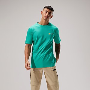 Unisex Aztec Block T-Shirt - Turquoise