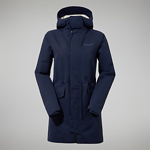 Foxghyll Parka für Damen - Dunkelblau/Naturfarben