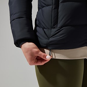 Rosthwaite Reflect Daunen Jacke für Damen - Schwarz