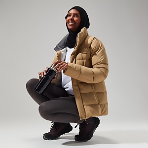 Rosthwaite Reflect Daunen Jacke für Damen - Naturfarben