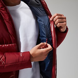 Men's Urban Arkos Reflect Down Jacket - Dark Red
