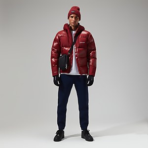 Men's Urban Arkos Reflect Down Jacket - Dark Red
