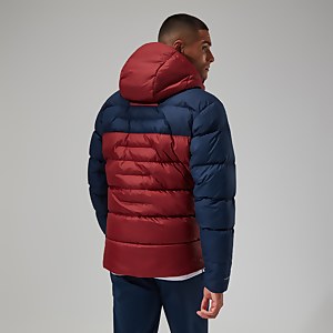 Men's Urban Ronnas Reflect Jacket - Dark Red/Dark Blue