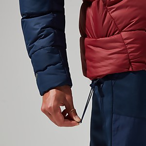 Men's Urban Ronnas Reflect Jacket - Dark Red/Dark Blue