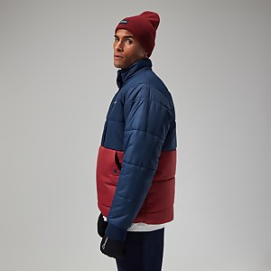 Men's Urban Selapass Smock - Dark Blue/Dark Red