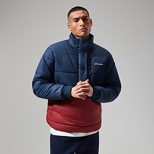 Men's Urban Selapass Smock - Dark Blue/Dark Red - L