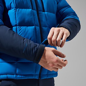 Men's Menahan Insulated Hooded Jacket - Blue/Dark Blue