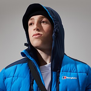 Men's Menahan Insulated Hooded Jacket - Blue/Dark Blue