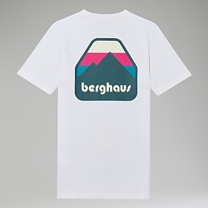 Unisex Graded Peak T-Shirts - White