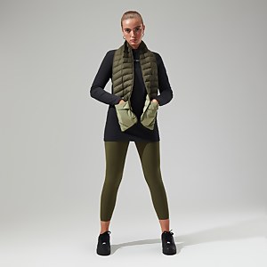 Unisex Berghaus Quilted Scarf Green - ONE SIZE