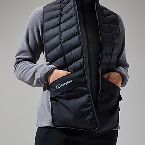 Unisex Berghaus Quilted Scarf - Black
