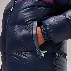 Unisex Blockback Down Jackets - Dark Blue