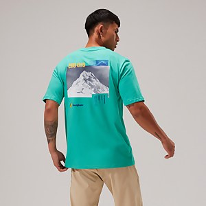 Unisex Cho Zine Short Sleeve T-Shirts - Turquoise
