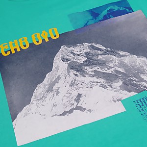 Unisex Cho Zine Short Sleeve T-Shirts - Turquoise