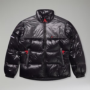 Unisex Blockback Down Jackets - Black/Grey