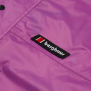 Unisex Reverse Wind Full-zip Fleece - Purple/Turquoise