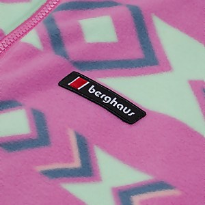 Unisex Reverse Wind Full-zip Fleece - Purple/Turquoise